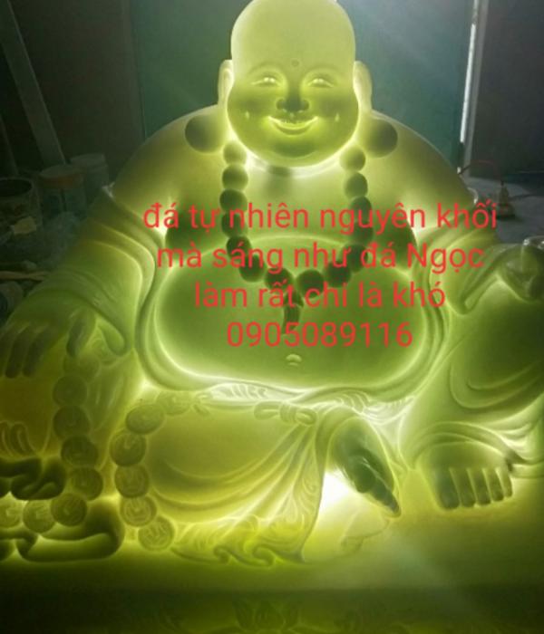 Tượng Phật Di Lặc đá cẩm thạch